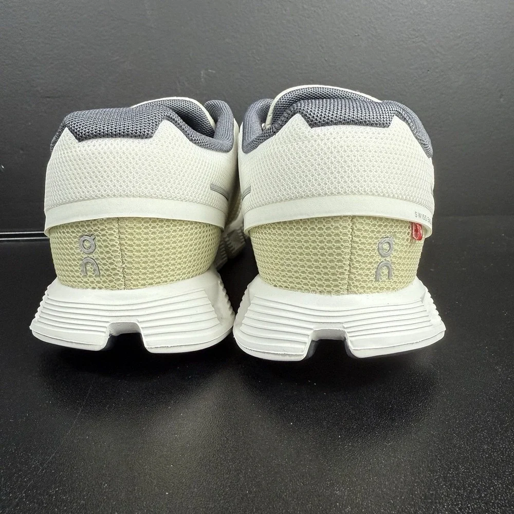 On Cloud 5 Push Running Shoe White Womens 5.5 Green Orange 69.97738